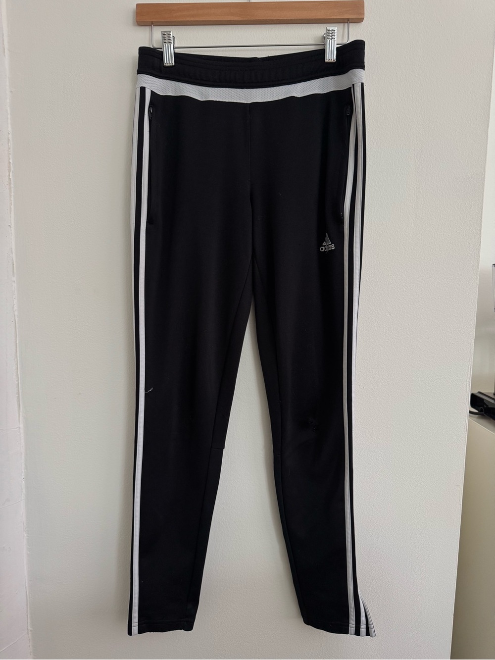 Adidas ClimaCool Training Track Pants Black & White